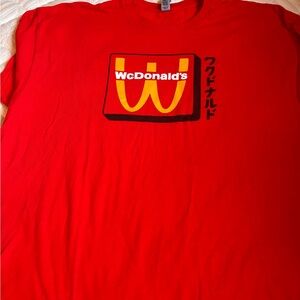 Red WcDonald's Tee